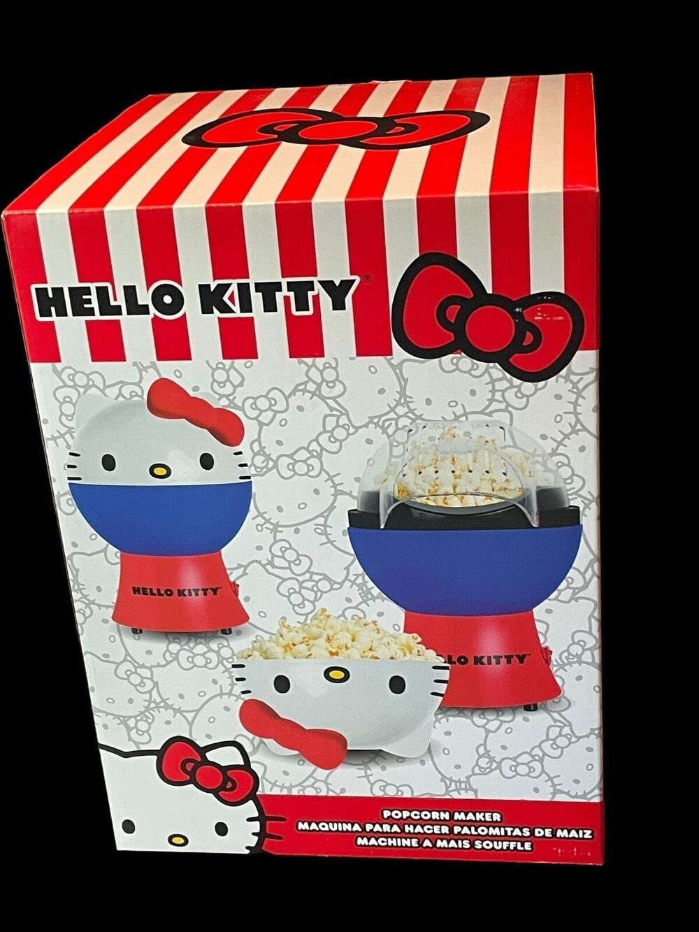Sanrio Hello Kitty Movie Popcorn Maker Cute Kawaii Retro Kitchen Appliance NIB